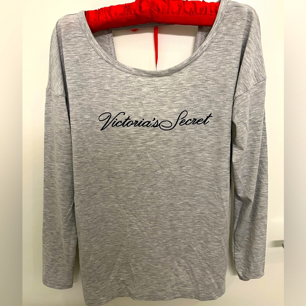 Victoria’s Secret Logo Wrap Shirt NWOT